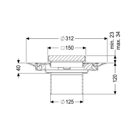 KESSEL 48965 Pièce de montage Variofix