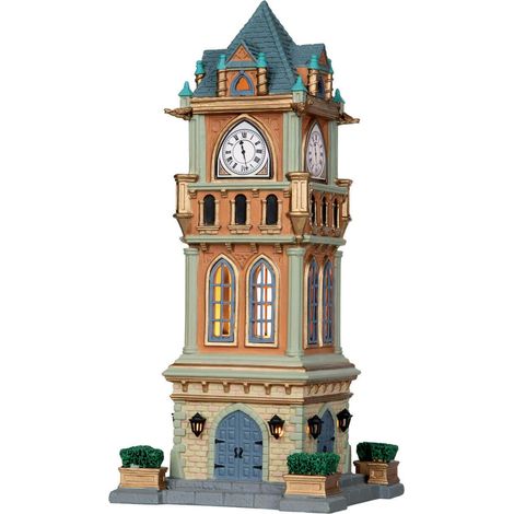 Torre dell'orologio comunale 27,5 x 12,3 x 12,3 cm (1/3)