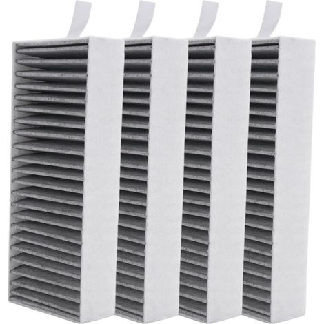 Filtre à Charbon Actif Compatible Hottes Aspirantes Modèles HZ9VRCR0 HEZ9VRUD0 17004796 17004806 Z821VR0 (1/4)