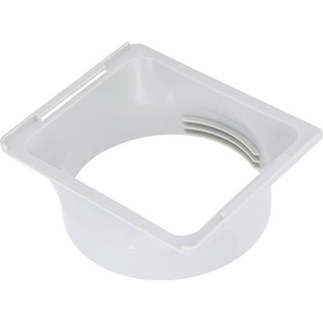 Adaptateur Universel de Tuyau d'Évacuation pour Climatiseur Portable - Conception Filetée ABS Carré à Rond (1/5)