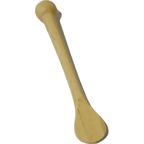 Spatule à moutarde en buis 11 cm - Matériel CHR Pro