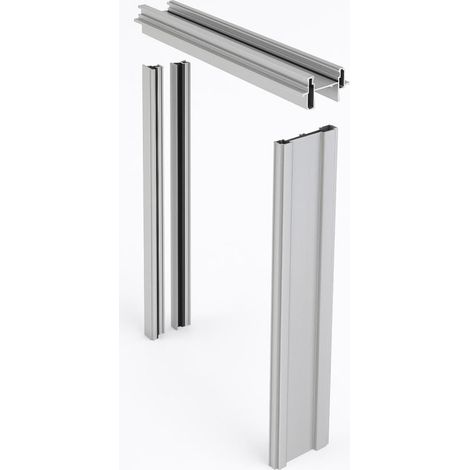 Knauf Aluminium-Spachtellaibung Pocket Kit Easy für Holztürblatt CW 100 Schiebetür