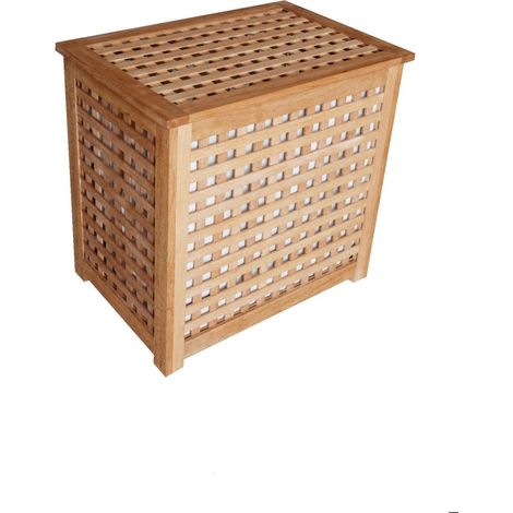 Primaster Wäschebox mit Innensack 55 x 37 x 52 cm Wäschekorb Wäschesammler