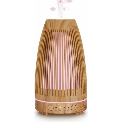 Difusor eléctrico de aceites esenciales, luz LED de 14 colores para el hogar y yoga. (1/5)