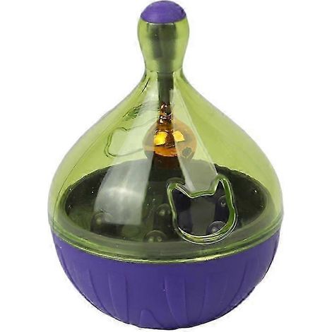 Distributeur de nourriture pour animaux de compagnie avec gobelet anti-fuite, à mâcher, interactif et amusant (1/5)