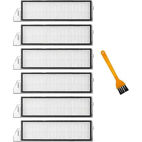 Packung mit 6 waschbaren HEPA-Filtern für den Roborock S8 MaxV Ultra Staubsauger (1/5)