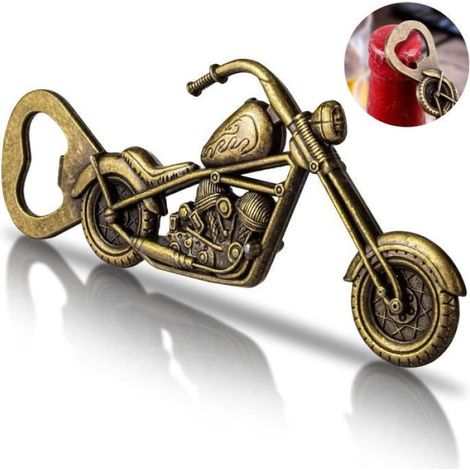 Ouvre-bouteille - - Moto Vintage - Alliage de Zinc - Résistant à la Corrosion - Cadeau Homme (1/5)
