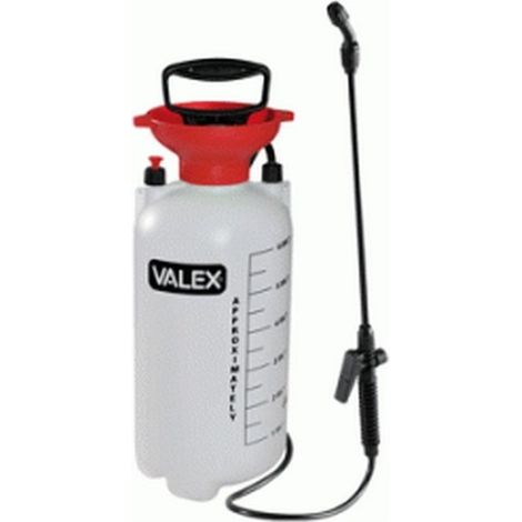 Pompa a pressione manuale a tracolla portatile irrigatore irroratore diserbante VALEX 1373103 da 8lt
