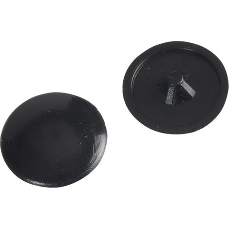 Pozi Cover Cap Black No.6-8 Forge Pack 50