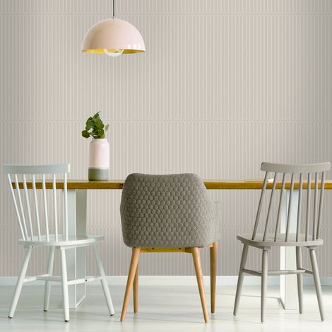 Papier peint intissé Paris soft 1005 x 52cm Beige doux (1/5)