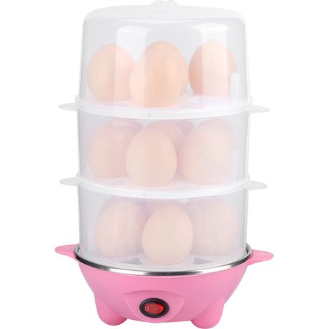 Cuiseur à œufs multifonction pour la maison, machine à cuire les œufs, ustensiles de cuisine, prise UE 220V (trois niveaux) (1/5)