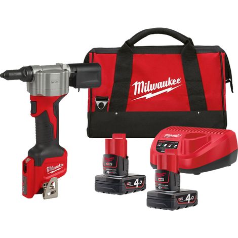 Milwaukee M12 BPRT-422X Akku-Nietpistole