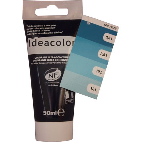 Colorant Bleu 20207 50ml - Ideacolor