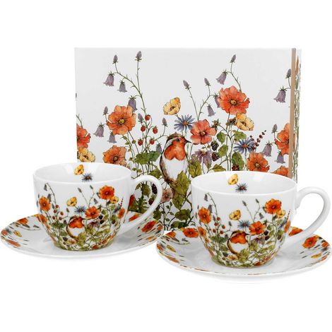 Set di 2 tazze Wild Birds da 280 ml