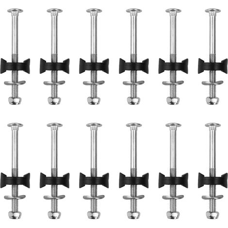 12 Pièces Vis de Trampoline, Set de Vis de Trampoline pour Enfants, Accessoires Trampoline en Acier Galvanisé, Adapté au Trampoline