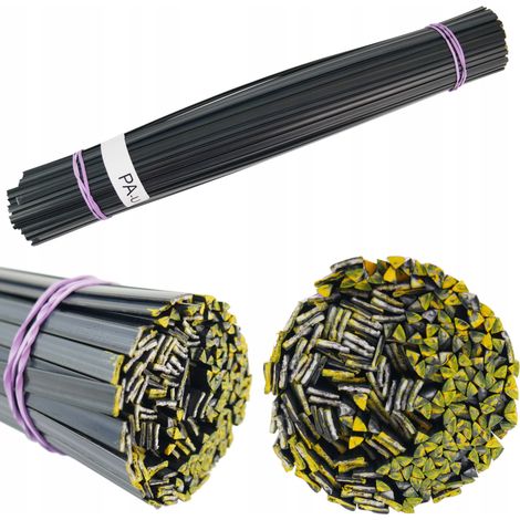 Aglutinante para plástico PA-U PAU PA/U 1 kg tiras de aglutinante triangulares PARA soldadura (1/5)
