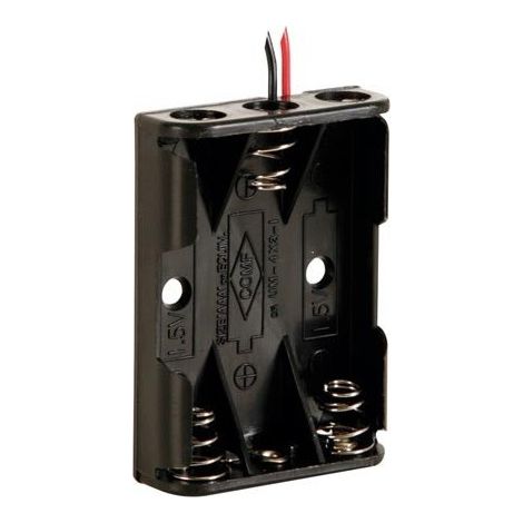 Conector para 3 pilas R03