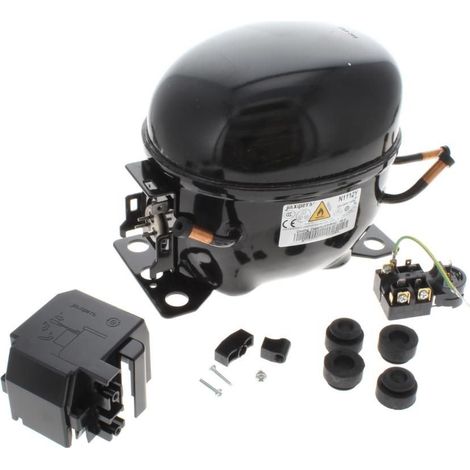 Compresseur N1112Y 140W 1/5HP R600 – Pièce détachée pour réfrigérateur – Compatible avec Indesit CTV250 et Laden HF1390 (1/3)