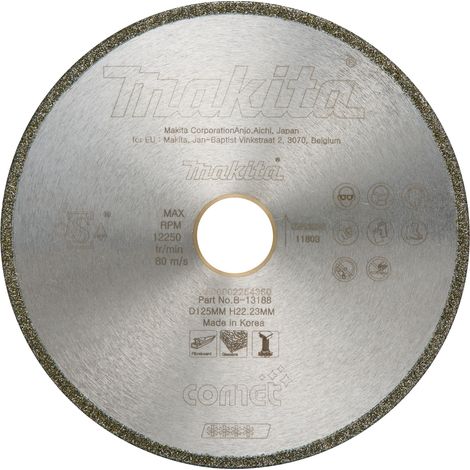 DISQUE DIAMANT COMET125 ELECTRO SOUDE MAKITA B-13188 (1/3)