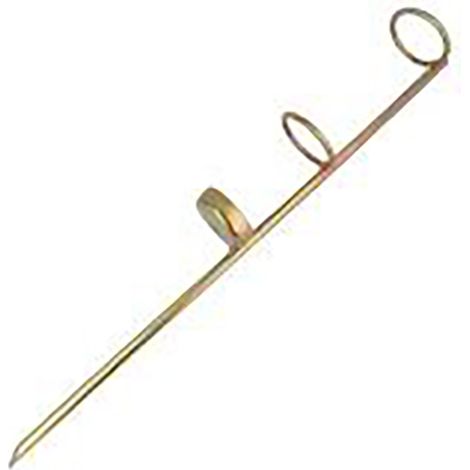 Supporto in metallo cadmiato da 50 cm