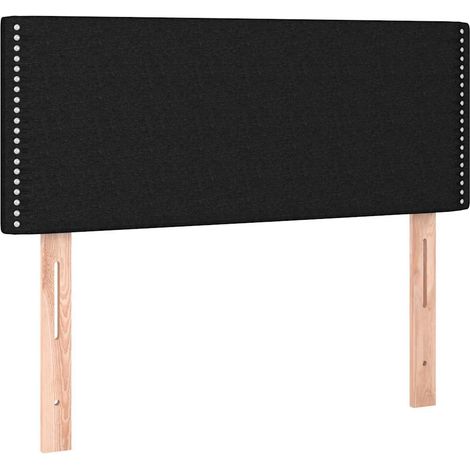 Maison Exclusive - Cabecero de tela negro 100x5x78/88 cm (1/5)