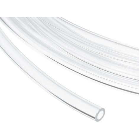 3,8m Tuyau PVC Transparent 3,5mm x 4,5mm IDxOD (1/5)