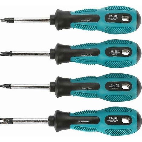 4 pieces of special-shaped screwdrivers U-shaped 1.7special-shaped screwdriver/ 1 U-shaped 2special-shaped screwdriver/ 1 U-shaped 2.3special-s