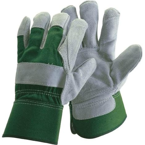 MIMOSON-Gants de travail pour hommes - Gants de sécurité robustes pour le travail et les travaux publics (1/5)