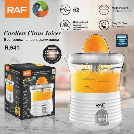 Presse-agrumes électrique standard européen pour oranges et citrons - Extracteur de jus automatique domestique - 0,4 L (1/5)