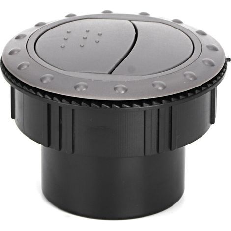Sortie d'aération universelle de pièces de rechange de climatisation ronde de 2.4 pouces pour RV Bus bateau YachtGray (1/5)