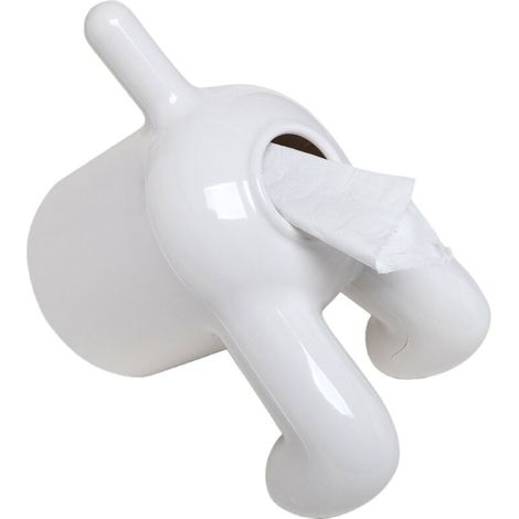 Porte-papier toilette mural créatif sans perçage, nouveau modèle de porte-papier toilette en forme de derrière de chien (1/4)