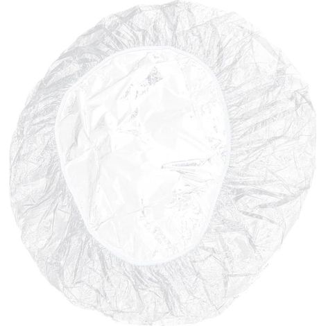 1 nappe ronde PVC avec bord élastique, transparente, protection anti-huile et anti-poussière, pour table 120-160 cm, usage intérieur et extérieur (1/5)