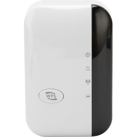 Répéteur/amplificateur de signal WiFi 300 Mbps pour la maison et le bureau (prise américaine 110-240 V) (1/5)