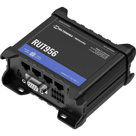 Teltonika RUT956 Wireless Router 3-Port-Switch with SD Card Slot (1/4)
