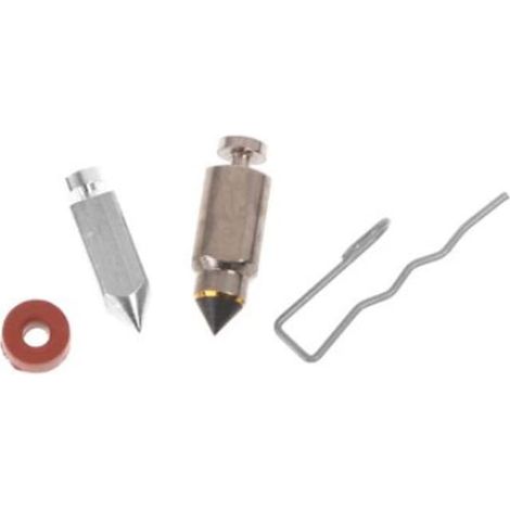 Kit de réparation de carburateur avec kit de siège et soupape de flotteur compatible pour 391071 394681 299096. (1/5)