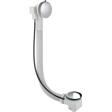 Sapho Senator - Set da bagno con bovden, lunghezza 550 mm, tappo 72 mm, acciaio inox VR115528 (1/3)
