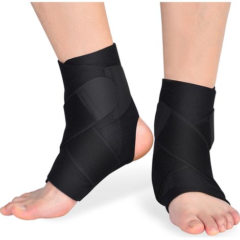 Paire de planches PE respirantes pour cheville, maintien orthopédique, correction entorse, arthrite, récupération articulaire (1/5)