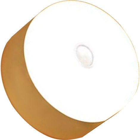 Set mit 2 LED-Nachtlichtern mit Bewegungsmelder und Energiesparfunktion für Treppen, Gehwege und Flure. (1/5)
