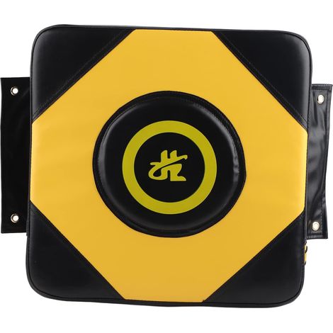 Sac De Boxe De Frappe Murale PU Focus Cible Mur Combat Pad Sac D'entraînement équipement D'entraînement pour Sanda Taekowndo(Noir et Jaune) (1/5)