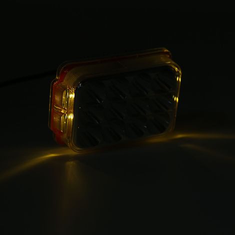 Feu de vélo électrique externe LED haute luminosité, projecteur en alliage d'aluminium pour tricycle, lampe de conversion DC 12-100V (1/5)