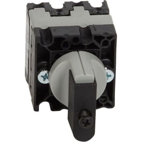 Commutateur à cames interrupteur marche/arrêt PR12 - 2P - 2 contacts - fixation par vis sur porte - LEGRAND