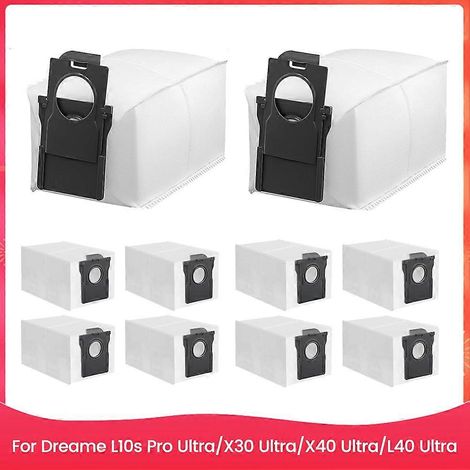 Ersatzstaubbeutel für Dreame L10s Pro Ultra/X30 Ultra/X40 Ultra/L40 Ultra C Saugroboter