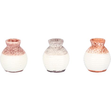 3pcs Vase, Résine, Miniature 1:12, Décoration, Maison de poupée (1/5)