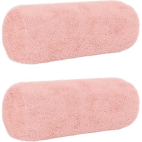 Funda de almohada 2 uds. HEERLEN Rosa Ø 15 x 40 cm vidaXL (1/5)