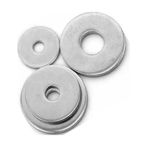 RONDELLA IN ACCIAIO INOX A2 DIN9021 (3 VOLTE FORO)   6 X 18