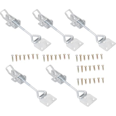 5er-Set Bienenstock-Verschlüsse, verstellbare Bienenkasten-Verschlüsse, Bienenstock-Bodenverbinder, Imkereibedarf (1/5)