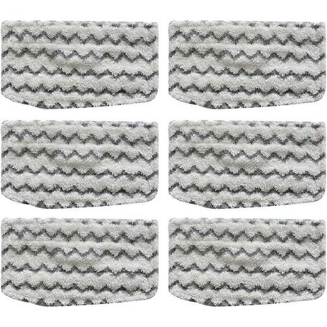 6-teiliges Set Dampfmopp-Reinigungstücher, waschbares Zubehör, passend für Shark M11 D11 D01 M01 P2 (1/5)
