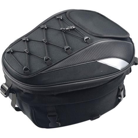 Sacoche arrière de moto étanche, sacoche multifonctionnelle, sac à dos de moto haute capacité (1/5)