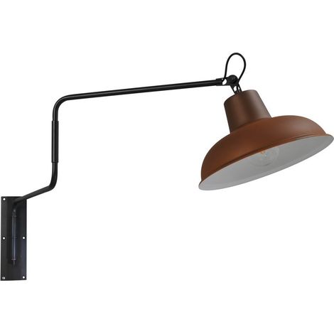 Lampe de lecture murale Industria Rouille - 3046-05-25-06