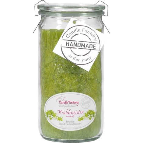 Candle Factory Mini Jumbo Waldmeister Duftkerze Dekokerze 307158 (1/5)
